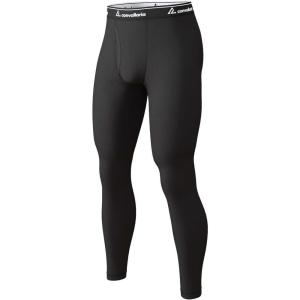 Men’s Thermal Pants Fleece Lined Long Johns Compression Bottom Athletic Base Layer Cold Weather Gear 1 2 4 Pcs(Black)