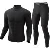 Midweight-turtle Neck-black