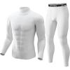 Midweight-turtle Neck-white
