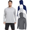Heather Deep Gray-heather Light Gray-white-deep Blue