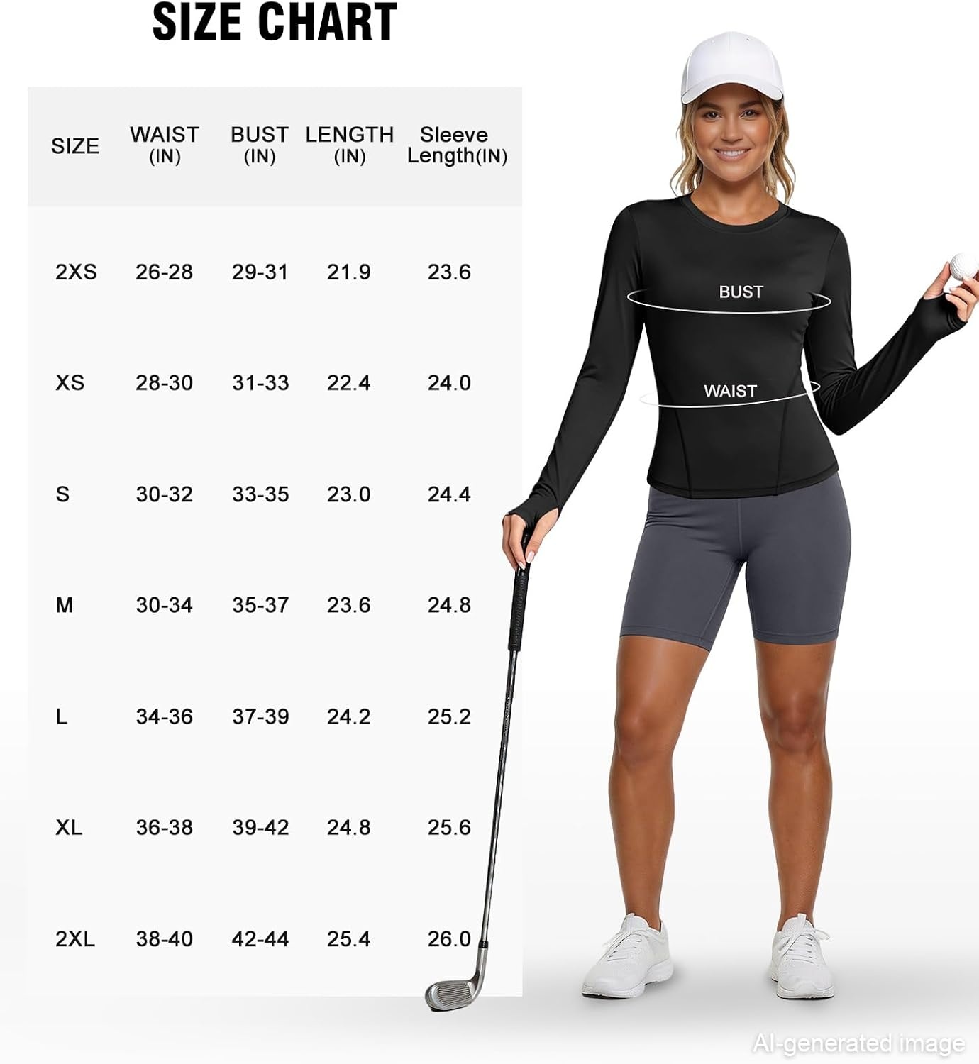 image:imageWomens Compression Shirts Long Sleeve Workout Yoga Tops Sun Protection Running Athletic Undershirt 4 PackBlackwhitedark Blueheather Ligth Gray