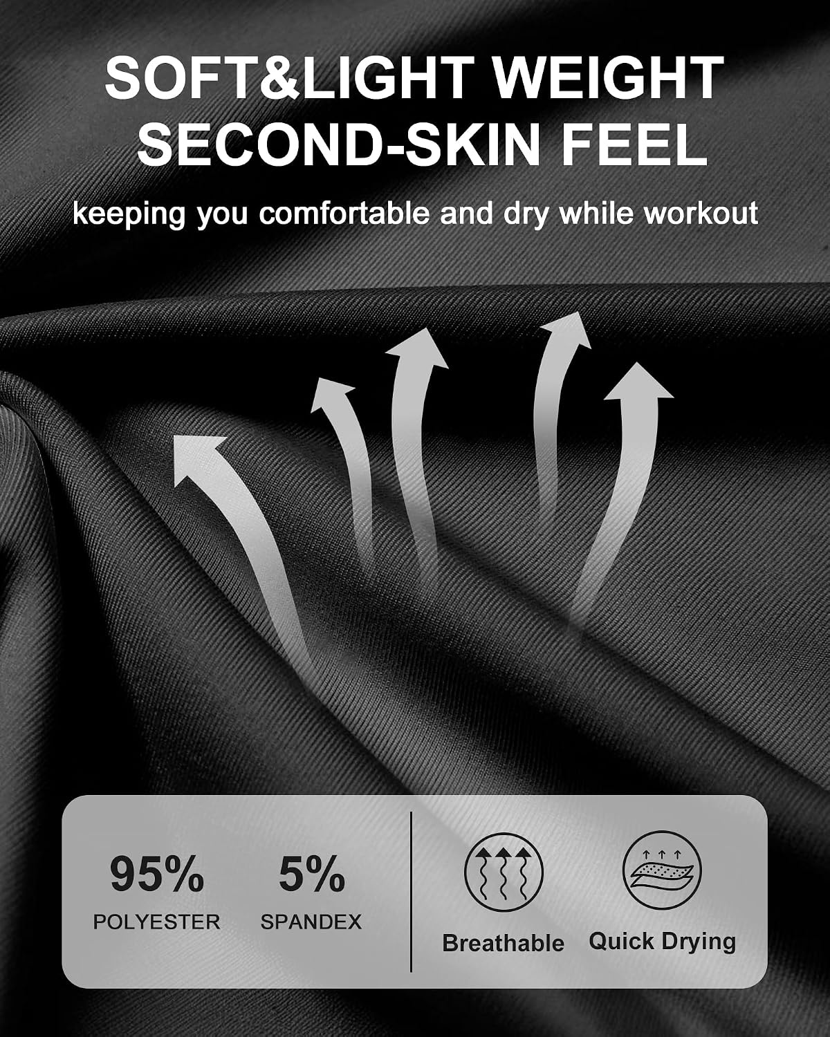image:imageCL convallaria Womens Compression Shirt Short Sleeve Workout Yoga Top Athletic tshirts Lightweight soft cooling moisturewicking quick drying base layer Ideal for gym running and sports2 Black2 Whiteshort Sleeve