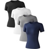 Black+white+dark Blue+heather Ligth Gray-short