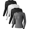 2 Black+white+heather Light Grey